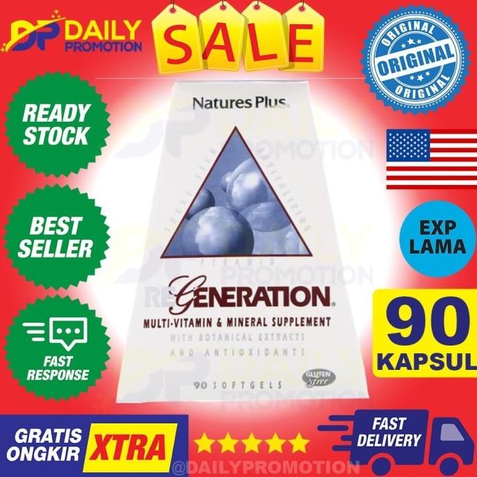 NATURE'S NATURES NATURE PLUS REGENERATION MULTI VITAMIN MINERAL 90 TAB