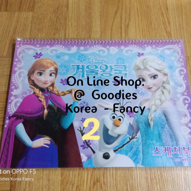 

Sketch Book Spiral Ori Korea Buku Gambar Spiral Frozen Ready Stock