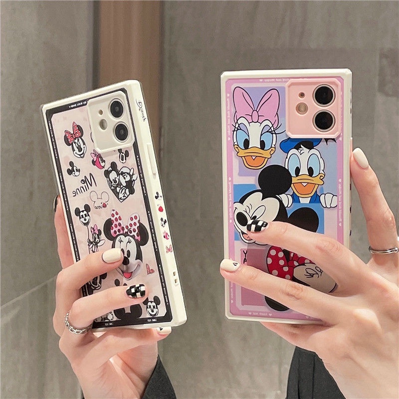 Soft Case Hp Gambar Kartun Bahan Silikon Untuk IPhone 11 / 11promax / 12 / 12promax / 7 / 8Plus / X / XS / XR / Dsx7