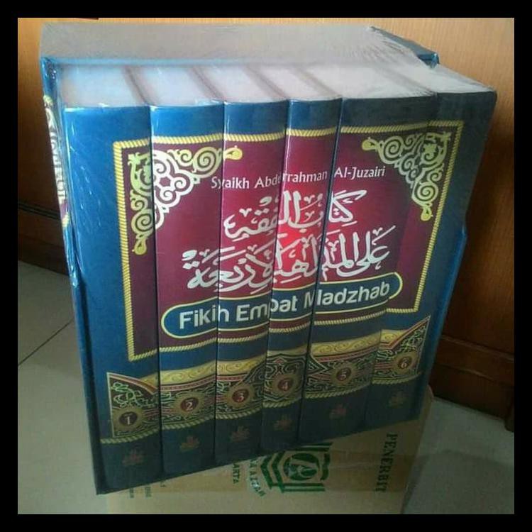 TERLARIS Fiqih 4 Mazhab 6 Jilid - Original-Pustaka Al kausar