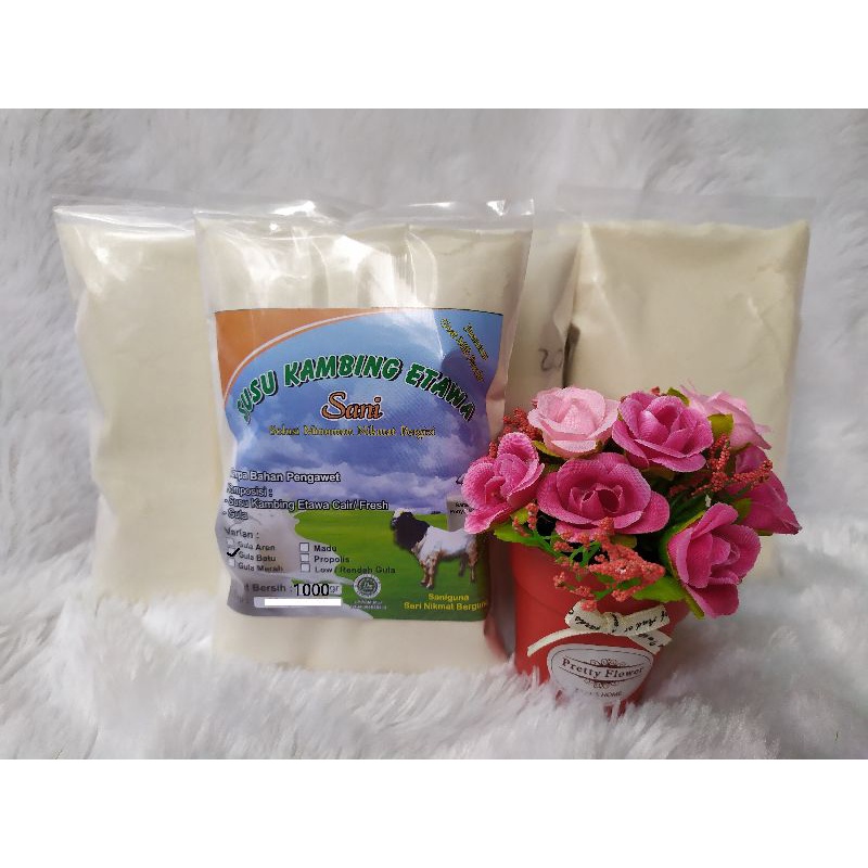 Sale 1kg SUSU KAMBING ETAWA ( madu propolis gula aren gula batu) 1000gram bubuk susu kambing etawa