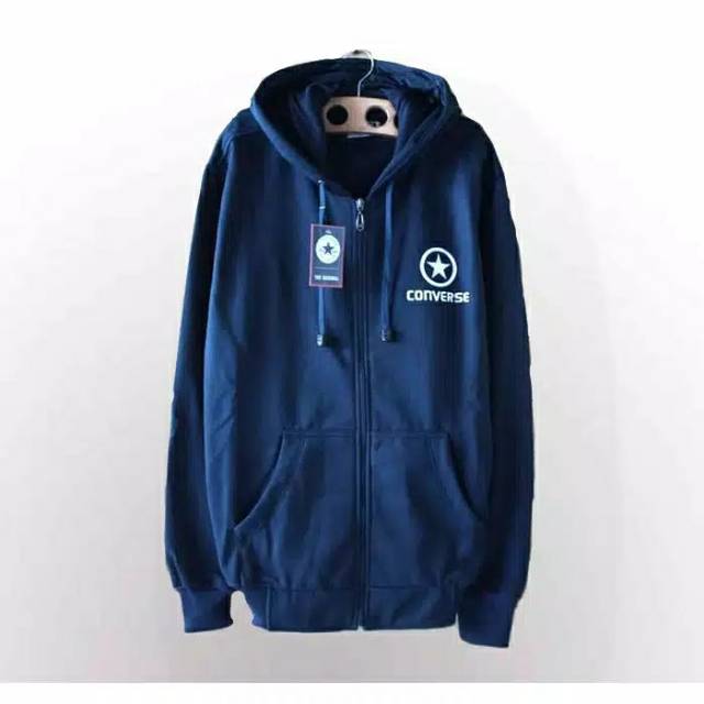 Jaket Converse Biru Navy