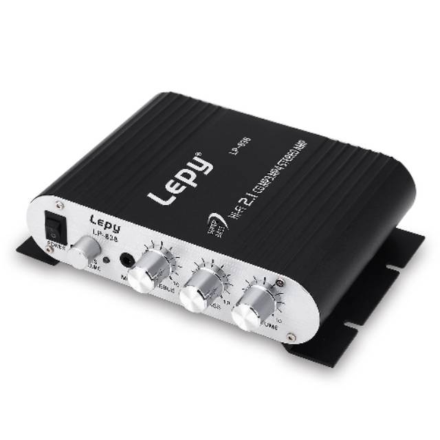 Lepy HiFi Stereo Amplifier Treble Bass Booster 