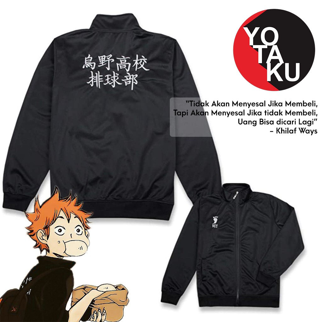 Jaket Karasuno Haikyuu Haikyu Anime Cosplay Jaket Saja Jaket Karasuno Haikyuu Haikyu Anime Cosplay Jaket Saja