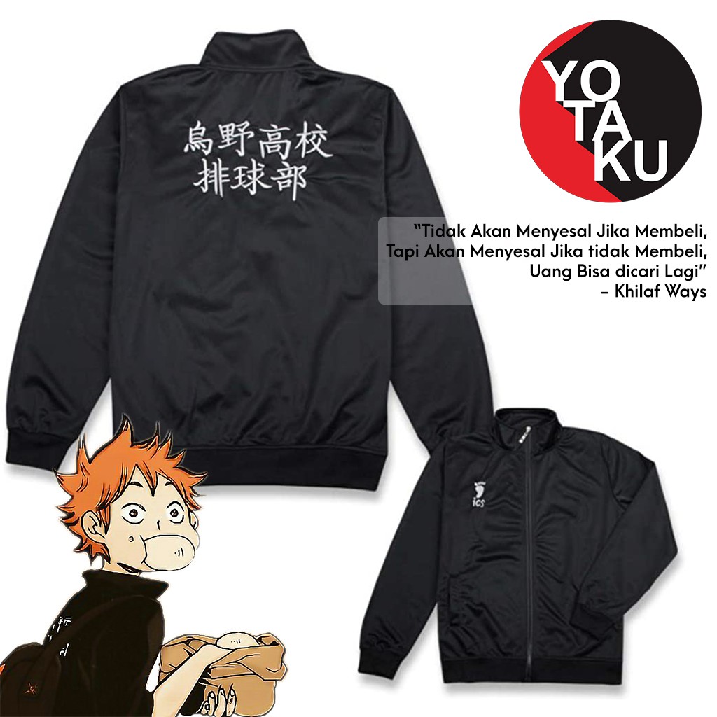  Jaket Karasuno  Haikyuu Haikyu Anime Cosplay Jaket  Saja 