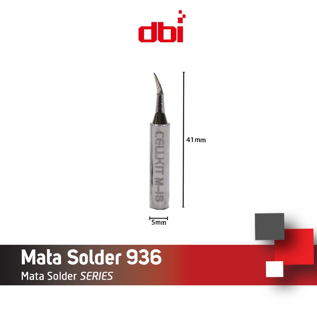 Paket Mata Solder 936 (Lancip, Bengkok, Pisau)