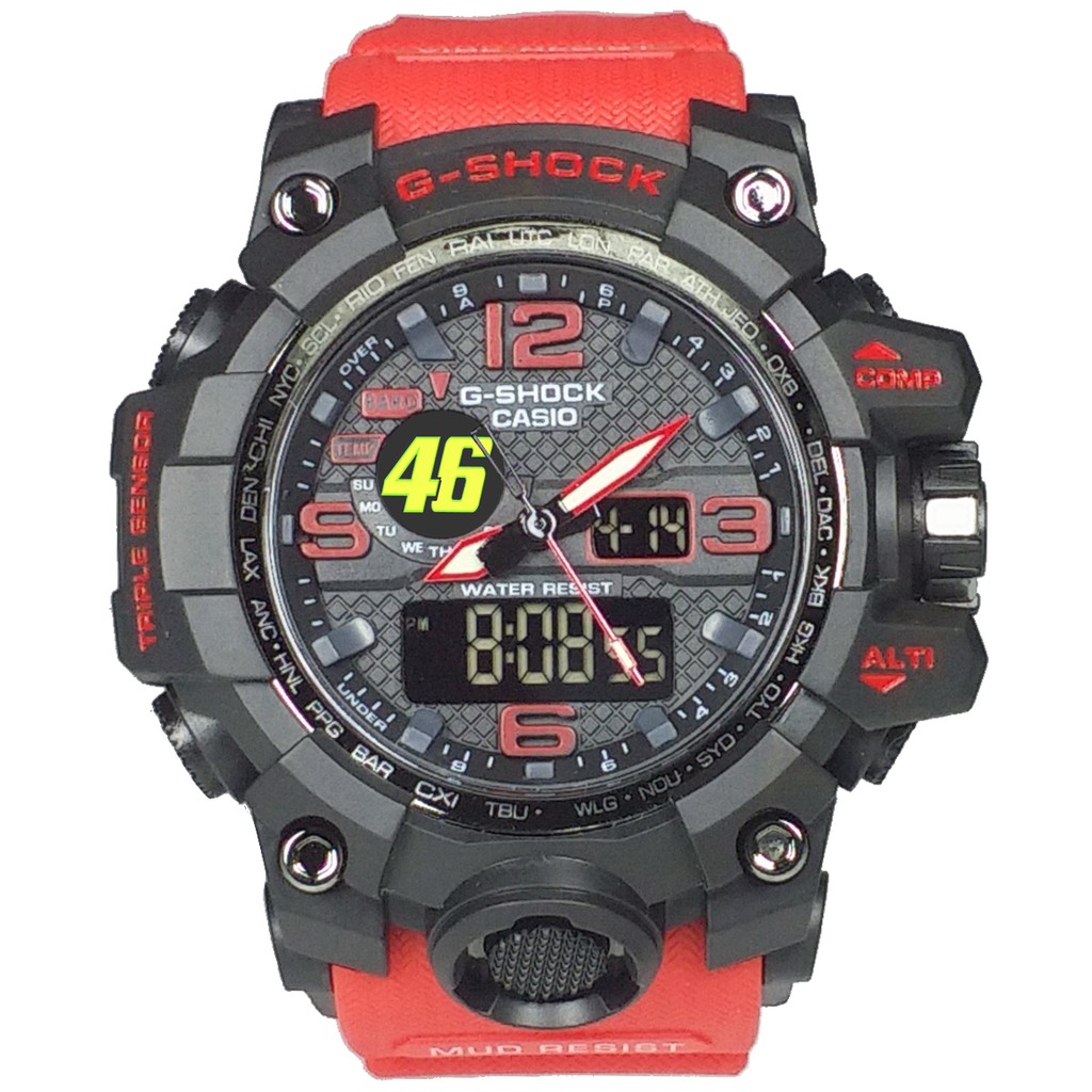 Exclusive Jam VALENTINO ROSSI 46 Double Time (Tali Merah)