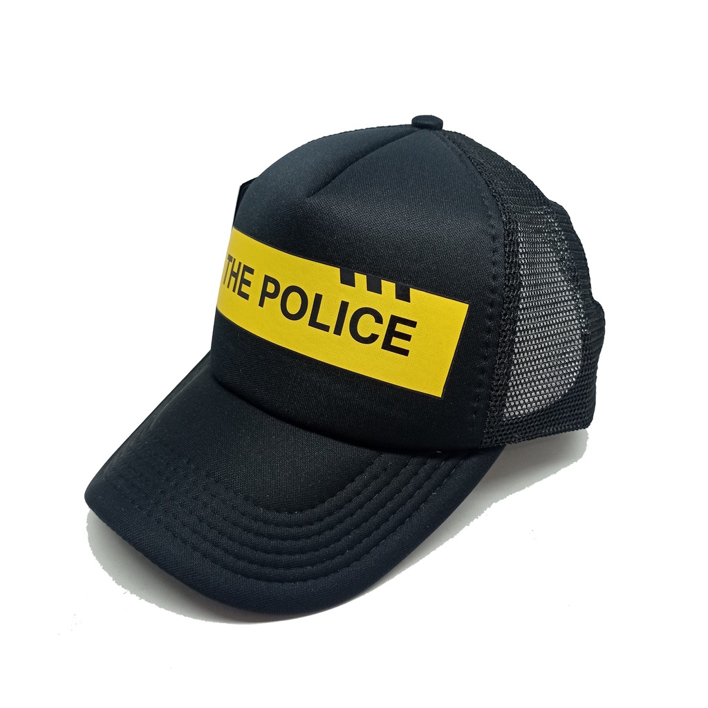 Topi Jaring Trucker The Police