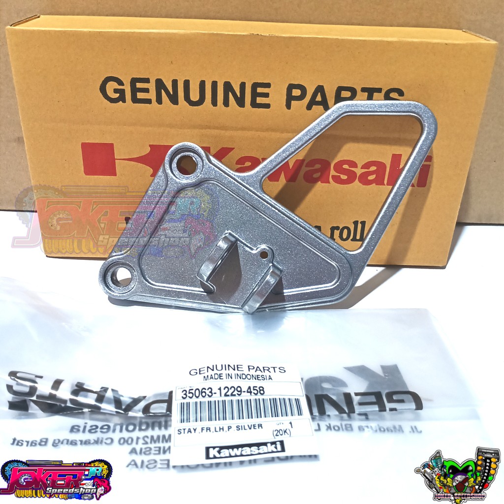 Dudukan Step Ninja R Original Stay step depan ninja R dan SS KIRI ORIGINAL KAWASAKI step ninja R