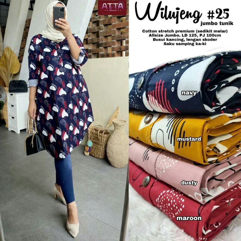 Wilujeng #25 Jumbo Tunik