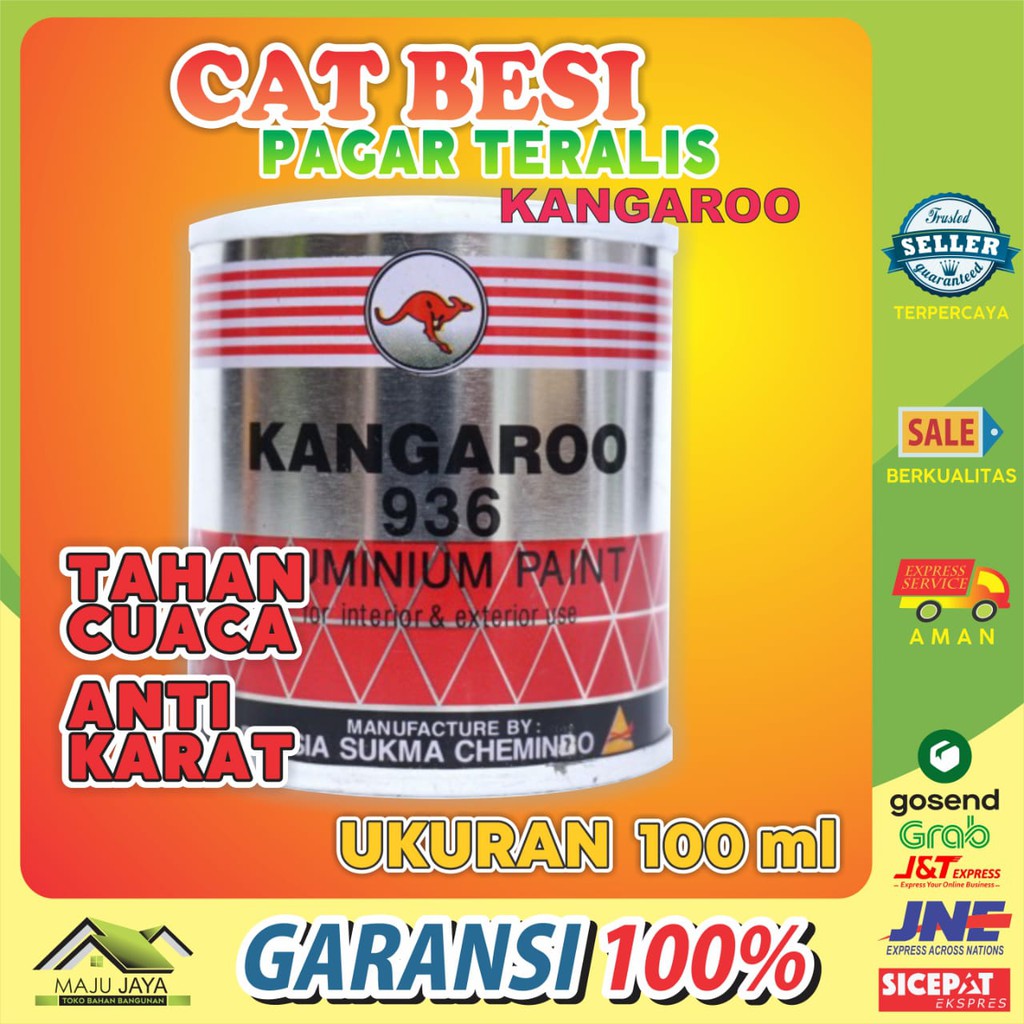 

CAT TEMBAGA COOPER CAT EMAS GOLD CAT BRONZE ALUMINIUM ALUMUNIUM KANGAROO KANGGURU KANGURU KECIL