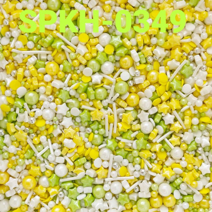 

SPKH-0349 SPRINKLES SPRINKLE SPRINGKEL 500GR MUTIARA BINTANG KUNING TERBARU