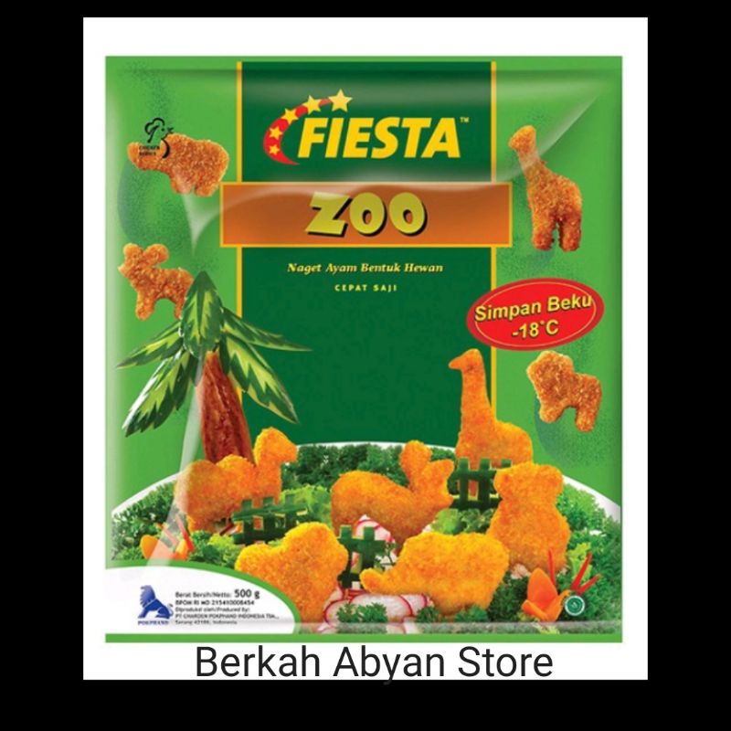 

Fiesta Nugget Zoo Makanan Instan 500 G (3 Pcs)