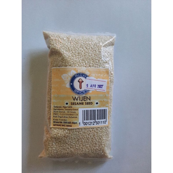 

Wijen rich 90 gr Sesame seed