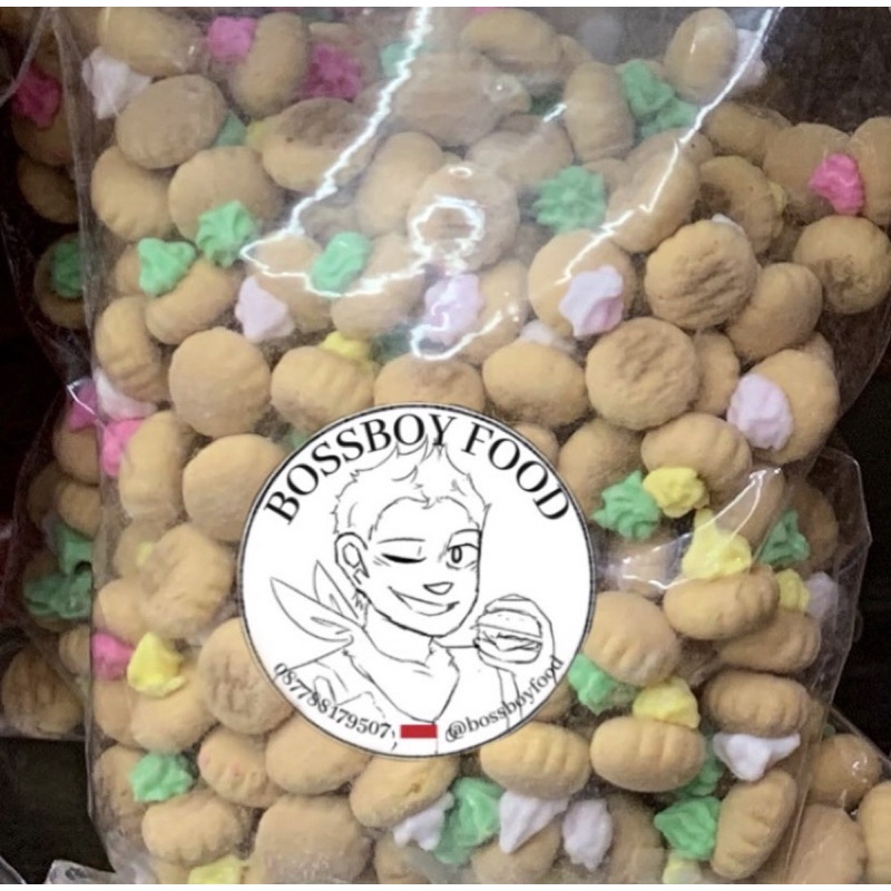 

Kue gula warna-warni