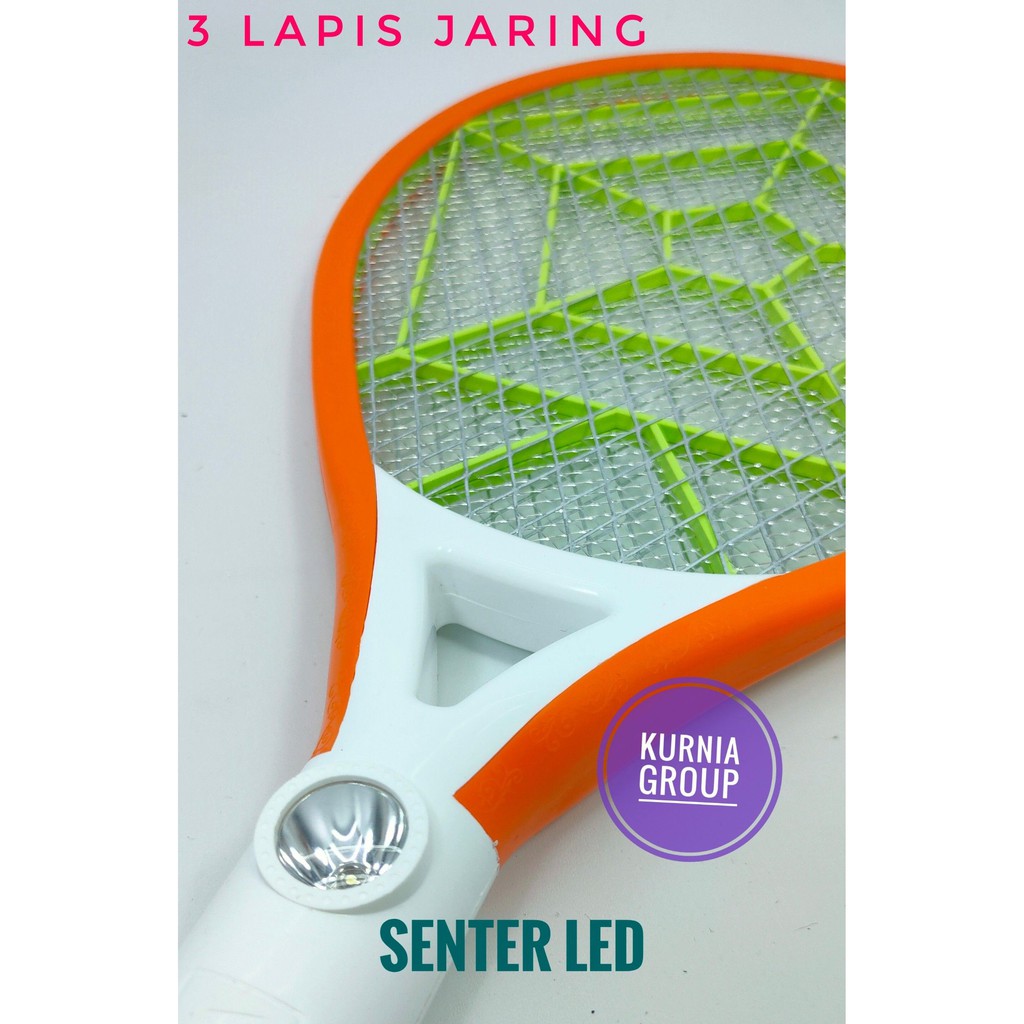 RAKET NYAMUK BRIGHT G BG 638 ALAT TEPOKAN MOSQUITO CHARGER RACKET 5000V CETAR SUPER BESAR TERMURAH