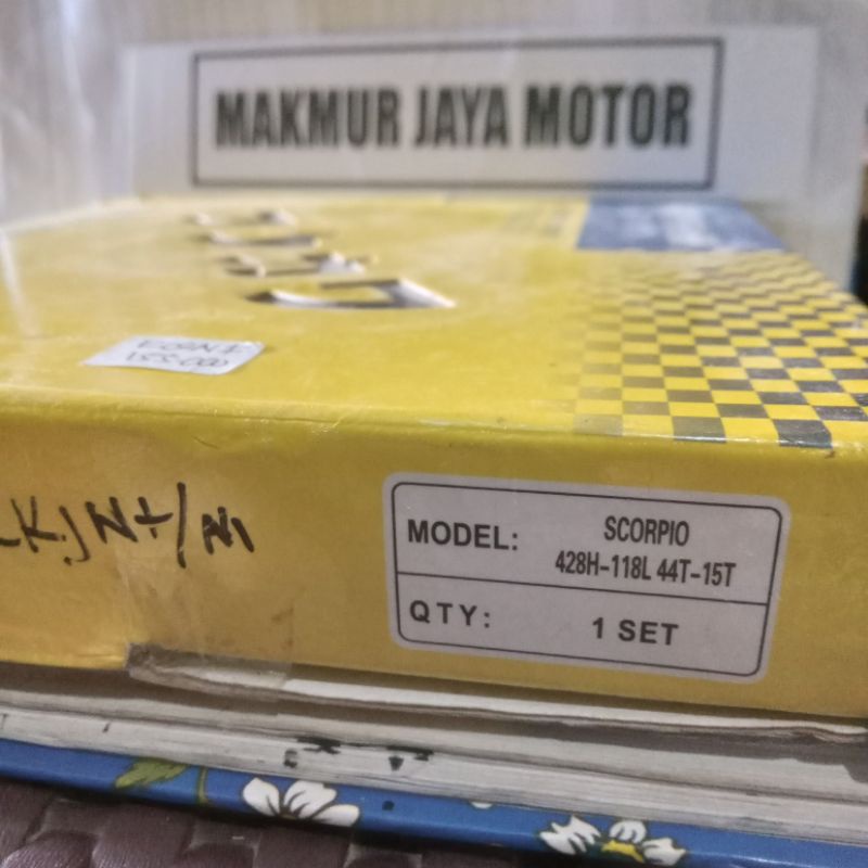 GEAR SET SCORPIO GEAR PAKET SCORPIO FUKUKAWA