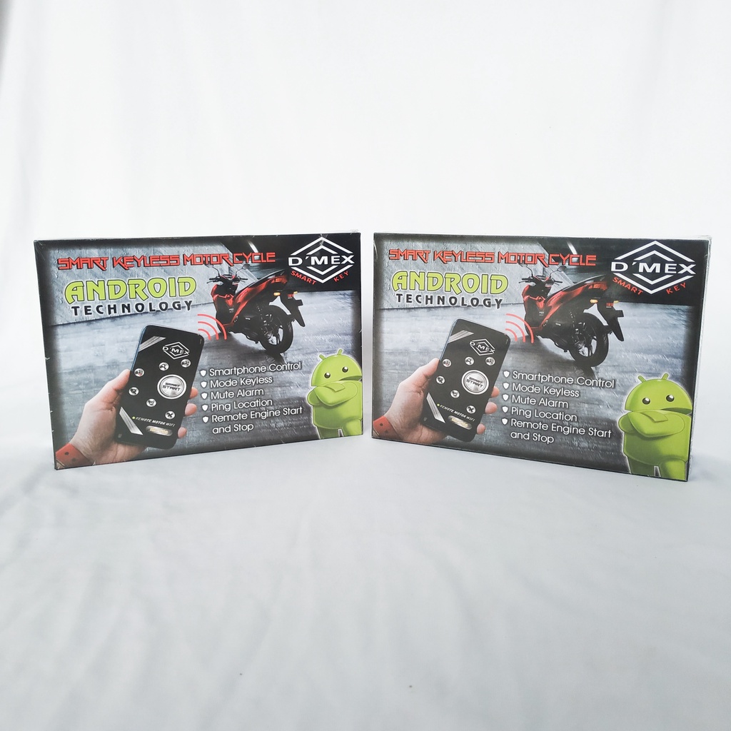 DMEX ANDROID SMARTKEY ALARM MOTOR SENSOR SENTUH