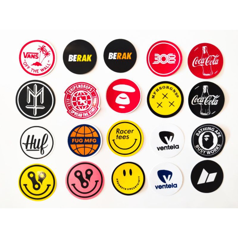 

STIKER BRAND DISTRO BISA PILIH GRAFTAC HYPEBEAST LOCALBRAND STICKER KATALOG 012