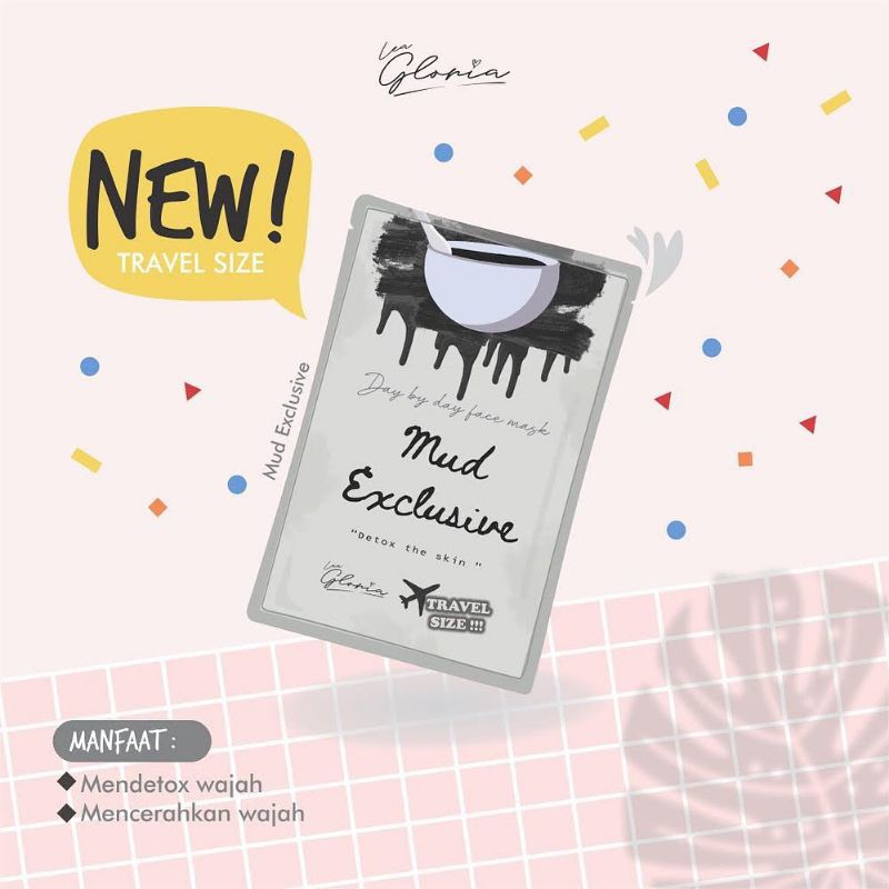 [ READY STOCK ] ORGANIC MASK BY LEA GLORIA | MASKER WAJAH BY LEA GLORIA ( BPOM )