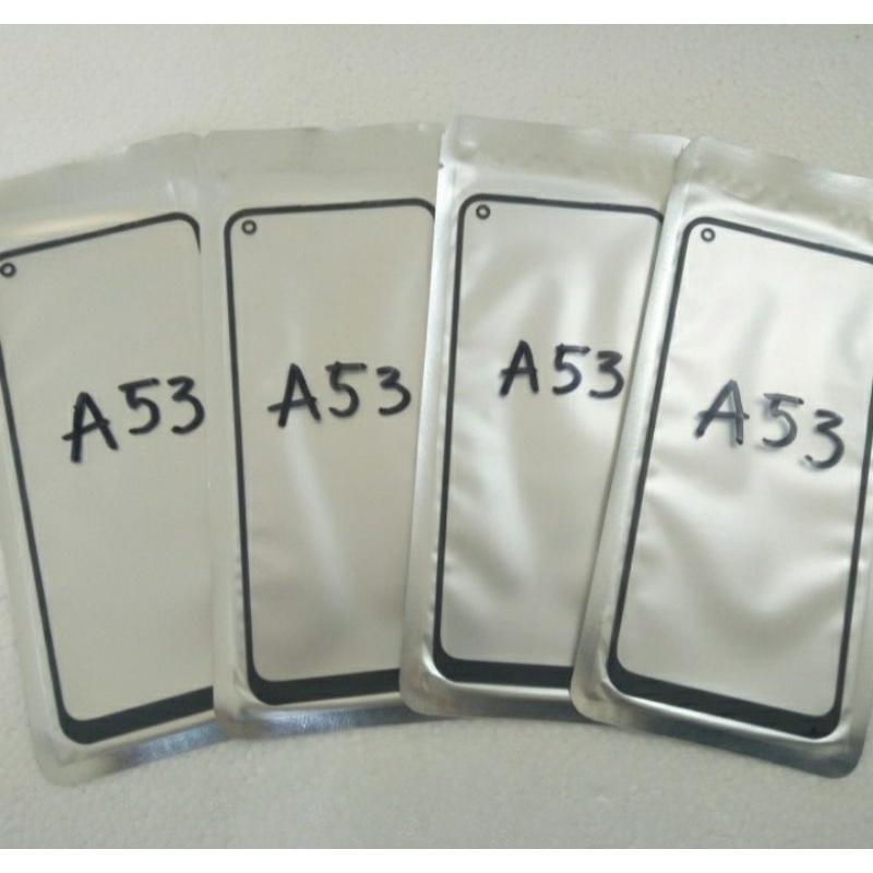 KACA LCD KACA DEPAN+LEM OCA OPPO A53