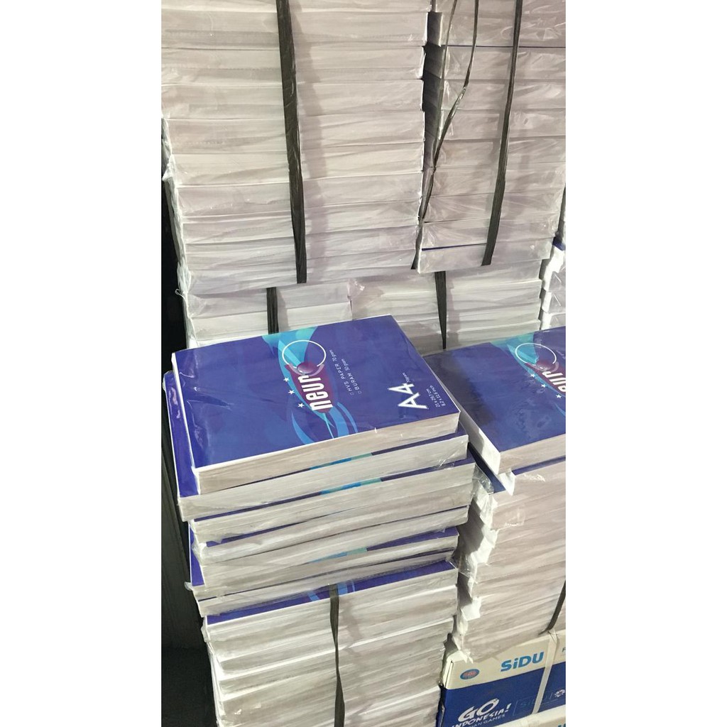

KATALOG INI HANYA KHUSUS GOJEK !! KERTAS HVS PUTIH A4 NEURO 70 GRAM