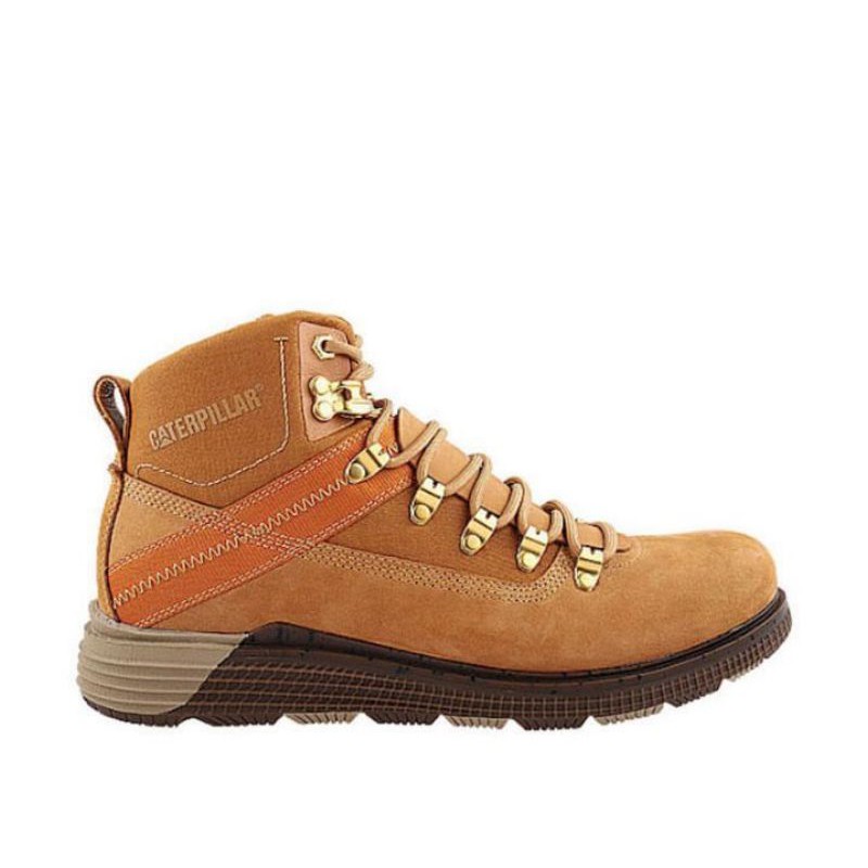 caterpillar boots beige
