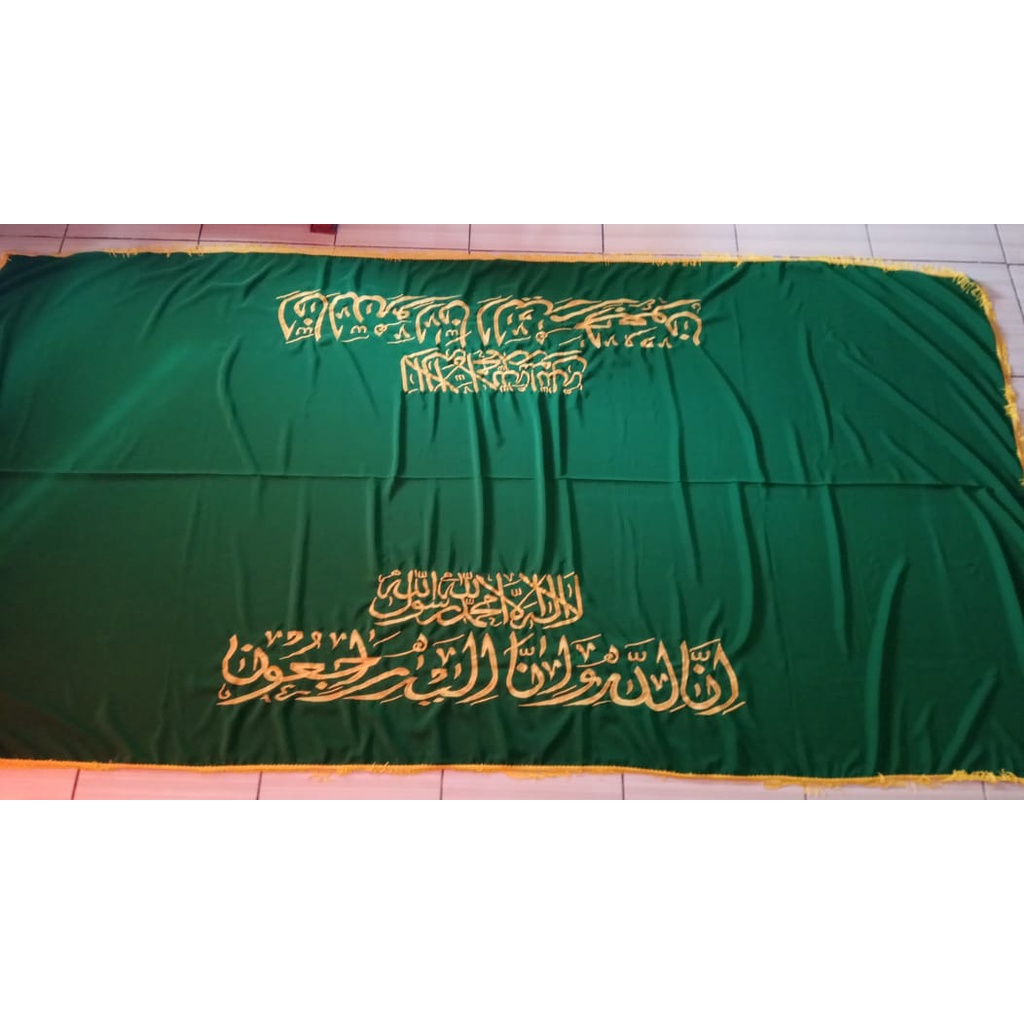 PROMO Langsung Kirim - Kain Penutup Tutup Keranda Jenazah Full Bordir Bahan Manchester Uk 3m x 1,5m