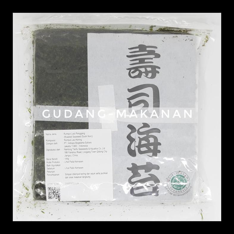 

BEST SELLER! SUSHI NORI/TAKAOKAYA NORI ISI 50 LEMBAR - STANDARD TERMURAH