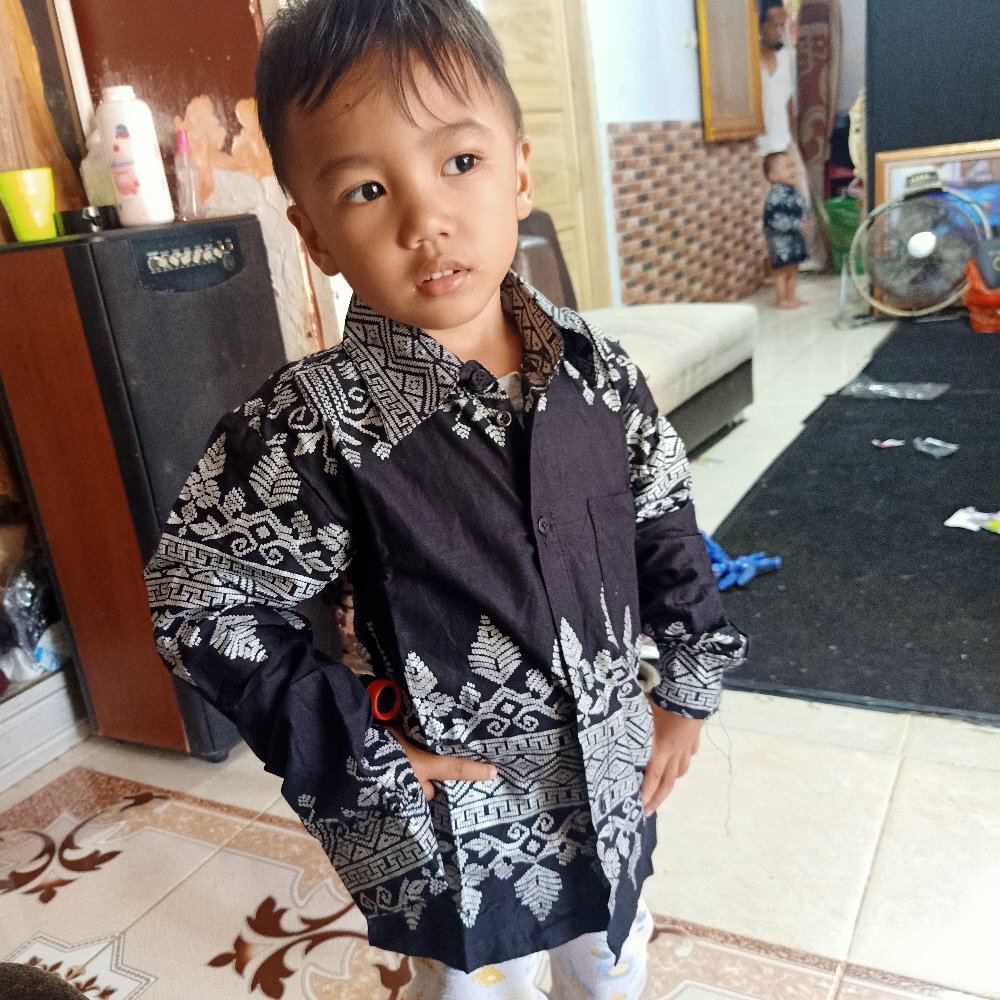 Kemeja Batik Anak Lengan Panjang Usia 1-14 Thn Termurah Dan Berkualitas Di Shopee