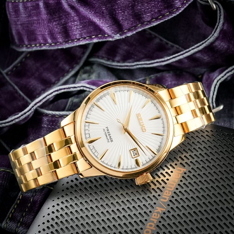Jam Tangan Pria Merk Seiko Presage Mesin Otomatis Stainless