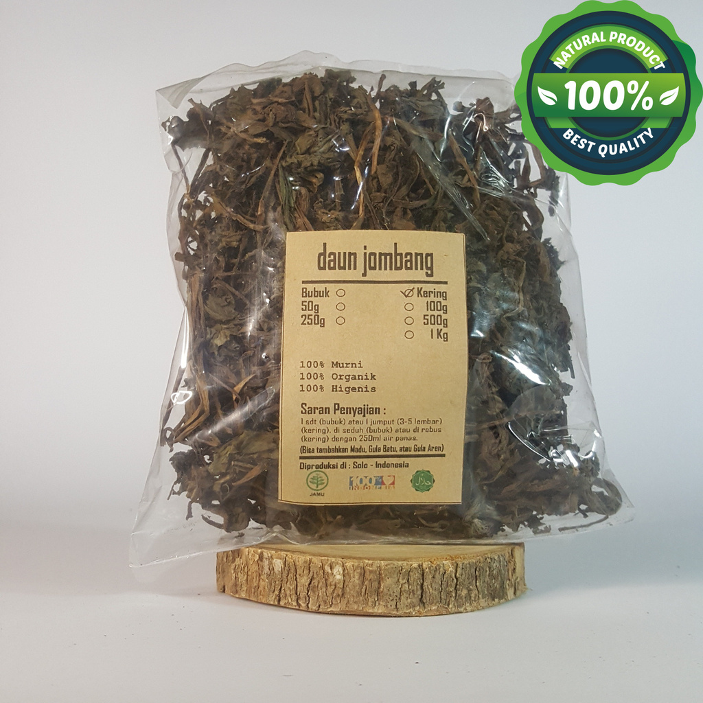

DAUN JOMBANG KERING 100 GRAM - Taraxacum Officinale - MURNI - JS