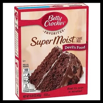 

BISA COD BETTY CROCKER SUPER MOIST DEVIL FOOD 432GR