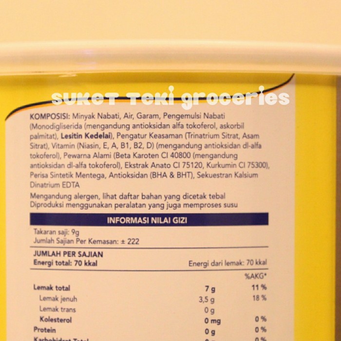

Ee51F10 Mentega / Margarine Blue Band Master 2Kg Original Serbaguna Kaleng 6ddv