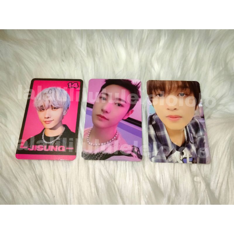 Trading card A dan B ver foto selfie Renjun Haechan