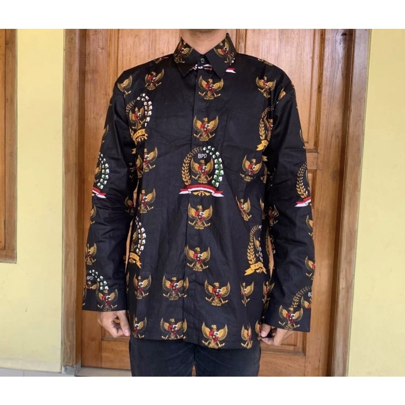 BATIK BPD NASIONAL PABPDSI (BADAN PERMUSYAWARATAN DESA)  KAIN BATIK BPD  KEMEJA BATIK BPD || TUNIK B