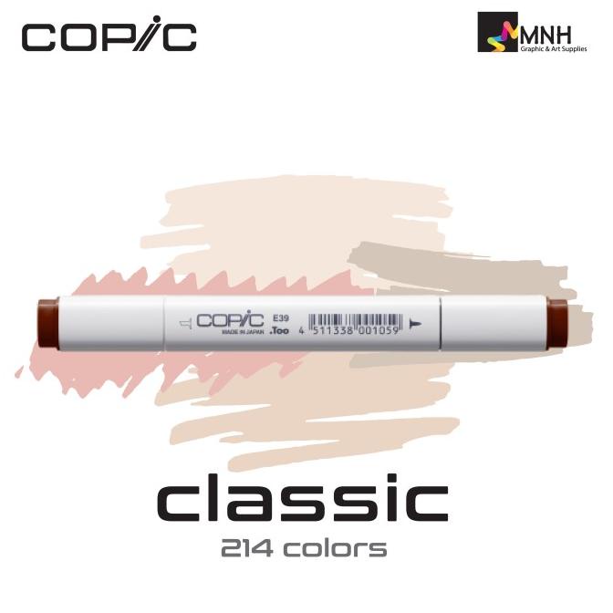 

Copic Classic Marker Earth Series (Satuan) E39 - E77