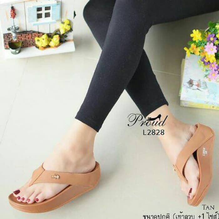 TERMURAH | TP | SANDAL JEPIT LACOSTE MOCA 02 / Sandal / Sepatu Wanita / Sandal Wanita