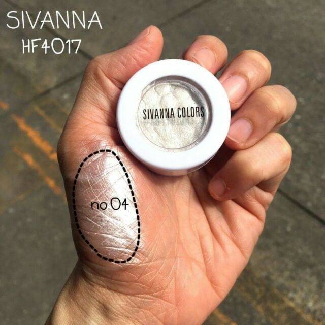 SIVANNA COLORS Mashed Potato Star Eye Shadow #HF4017 Thailand / Eyeshadow / Metalic / Glowing