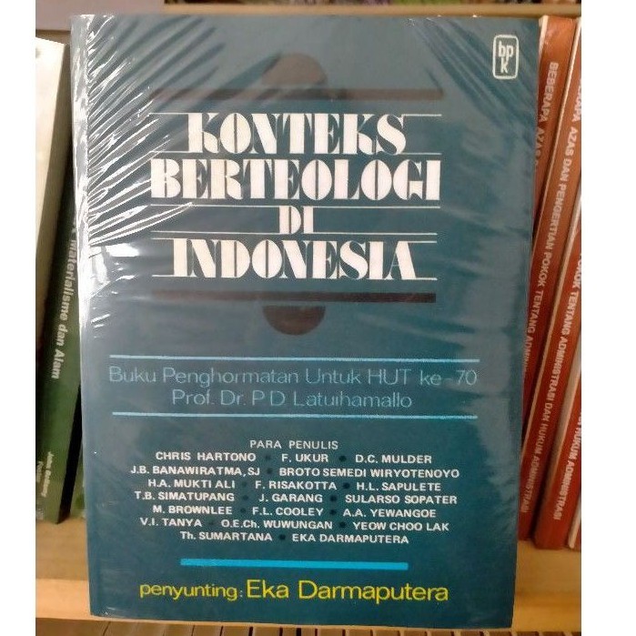 Konteks Berteologi di Indonesia - Eka Darmaputera