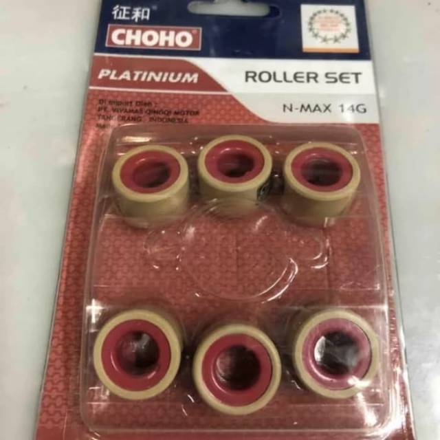 Roller roler nmax mio soul GT 125 mio m3 ukuran 14 gram merk choho