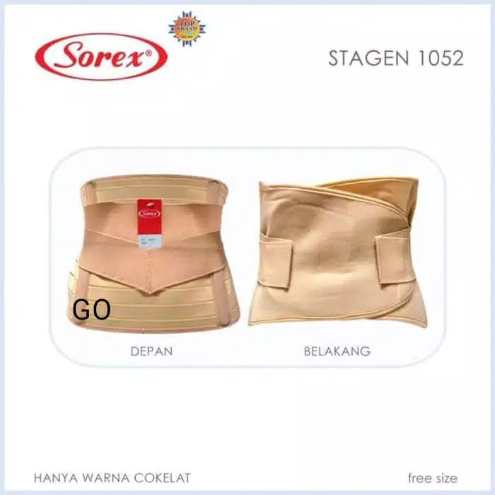 gos SOREX STAGEN Corset Pasca Melahirkan 1052 Original Sorex