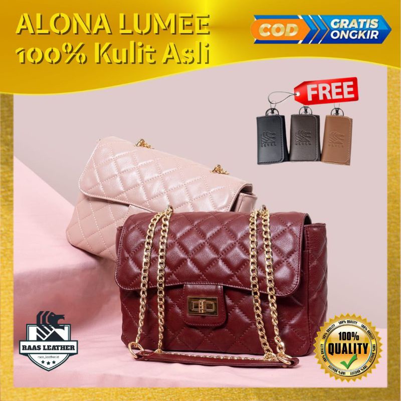 Tas Selempang Wanita Tas Kondangan Kerja Remaja Cewek Wanita Murah Tali Rantai