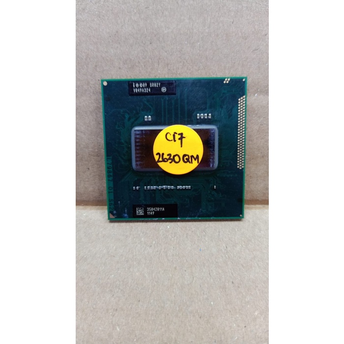 processor laptop core i7 2630qm gen2 bergaransi
