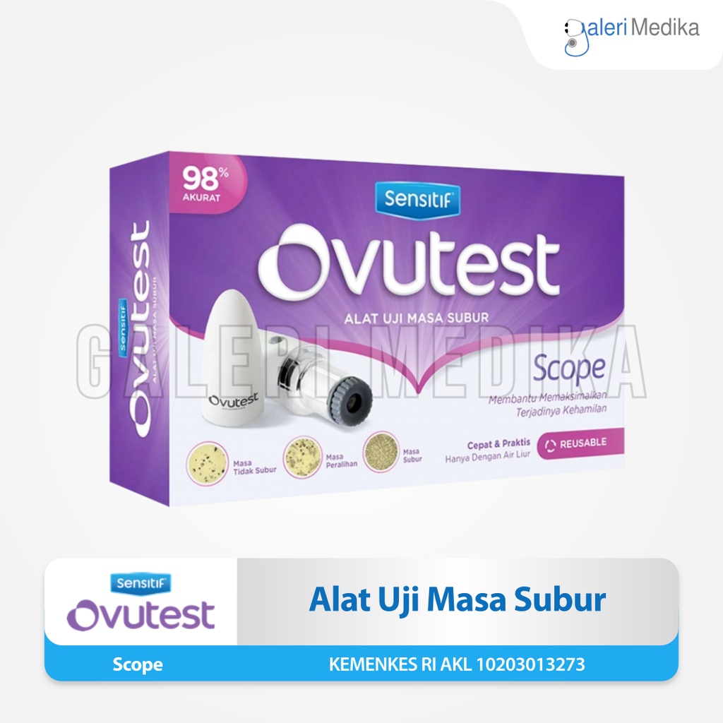 Alat Uji Masa Subur Ovutest Scope - Menentukan Anak Perempuan / Laki-laki