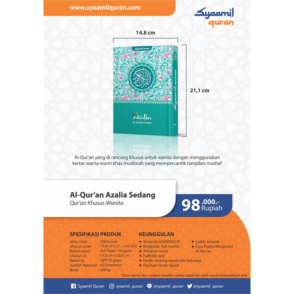 Alquran Wanita Al Quran Azalia Syamil Quran Alquran Wanita Cantik Alquran Syamil Terjemahan Al Quran