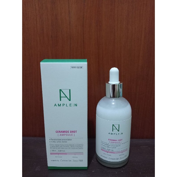 [NEW] Ample:N Ceramide Shot Ampoule 100 ml ✨FREE GIFT✨