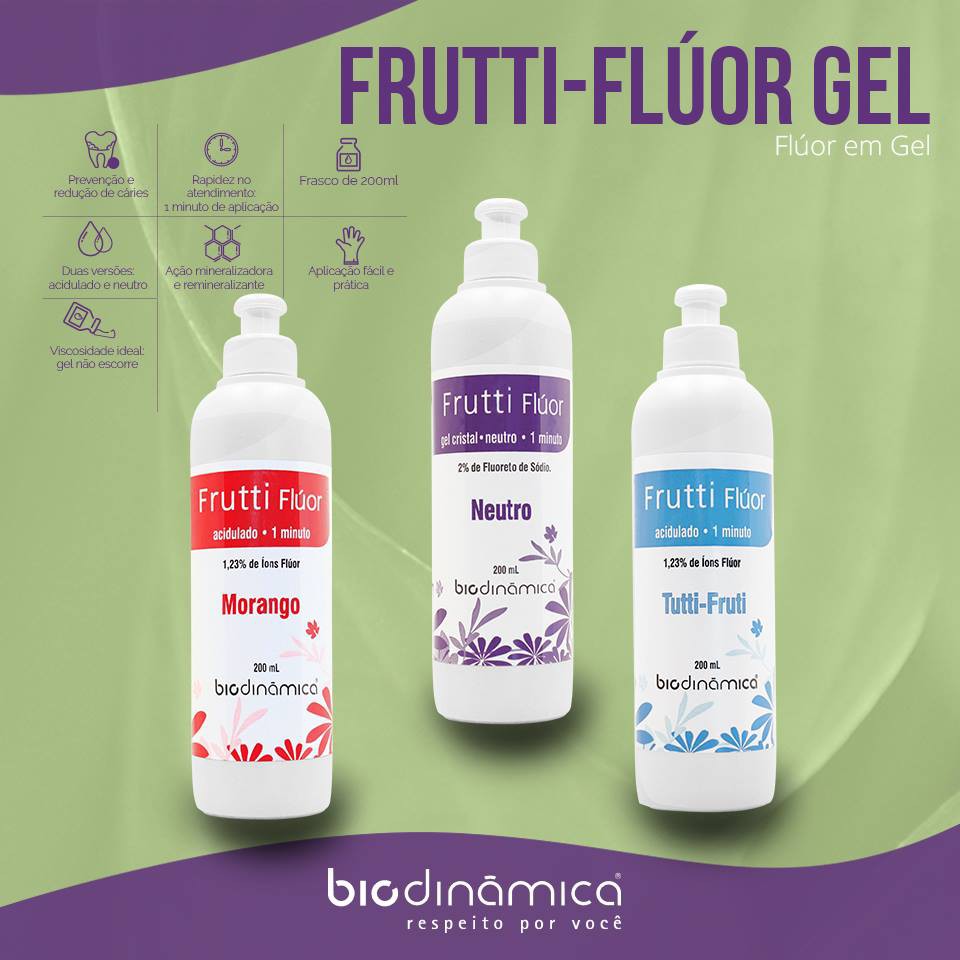 Frutti Fluor Gel 200ml, untuk mencegah dan mengurangi gigi berlubang