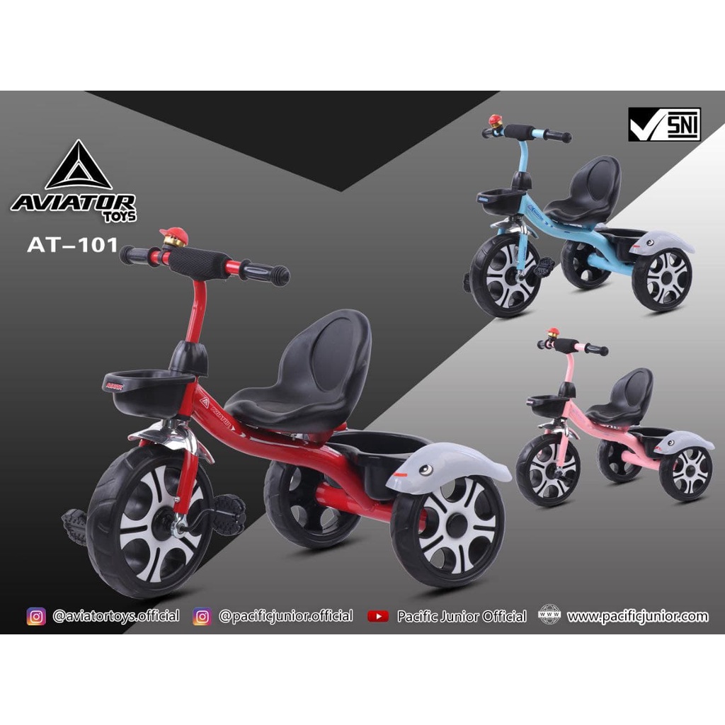 Aviator Tricycle AT 101 Sepeda Anak Roda 3 Aviator Roda Tiga Speda anak
