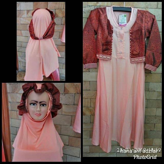 Gamis anak Sangkot kameela Rabbani